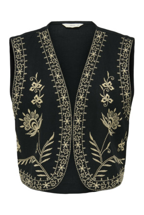 Regular Fit V-Neck Sleeveless (S/L) Elegant mouwloos vest met V-hals voor lente/zomer