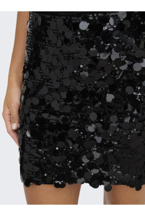 ONLJADEL SEQUINS SKIRT WVN