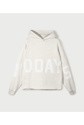 10DAYS Dames statement hoodie top katoen polyester