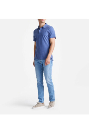 King Essentials The James Poloshirt Royal Blauw