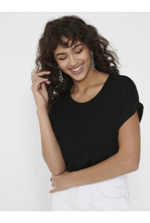 Regular Fit O-Neck Short Sleeves (S/S) Regular fit top met ronde hals en korte mouwen