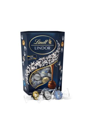 LINDOR Pure Assorti chocolade bonbons 500g