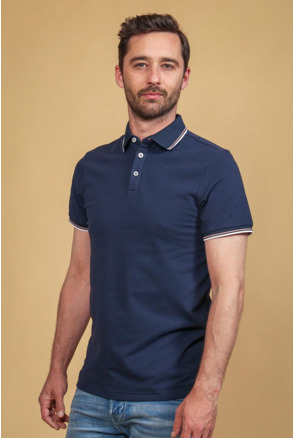 Suitable Polo Jesse Donkerblauw