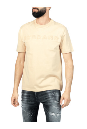 MYBRAND Geëmbosseerd Statement T-shirt MANNEN