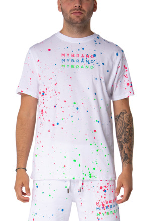 NEON VERFSPAT MB T-SHIRT HEREN