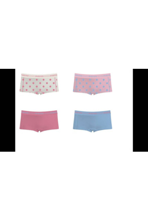 PCLOGO LADY BOXERS 4-PACK