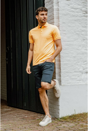 Suitable Fluo A Polo Fel Oranje