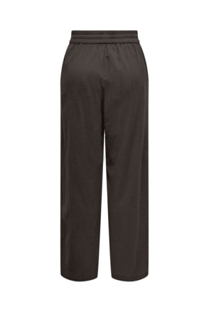 Regular Fit Basic elastische taillebroek met zijzakken