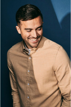 Suitable Overhemd Flanel Beige