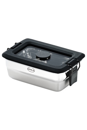 Snack Container Set FLEXX 2GO with Glass lid and Clips