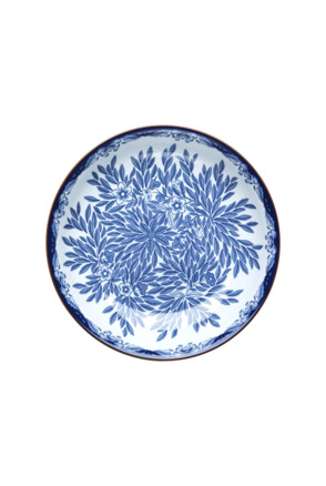 Ostindia Floris plate deep 22cm