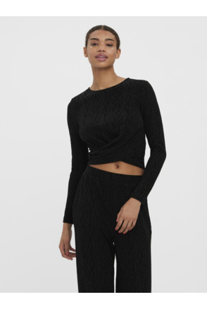 Cropped Fit O-Neck Long Sleeves (L/S)