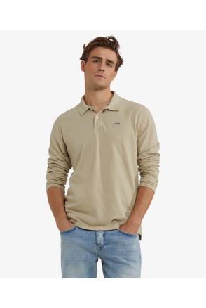 Classic Polo Long Sleeves 100% Cotton Heren
