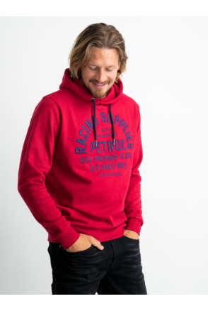 Men Sweater Hooded Print