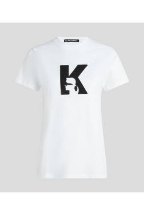 K LOGO BOUCLE T-SHIRT