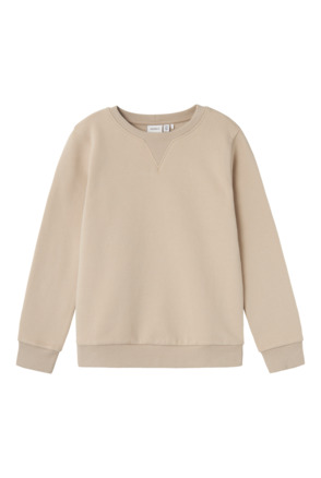 Normale pasvorm ronde hals lange mouwen (L/S) Neutraal