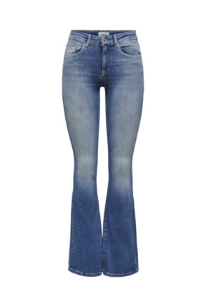 Flared Fit Wijd uitlopende pasvorm, jeans met middelhoge taille en muntzakje