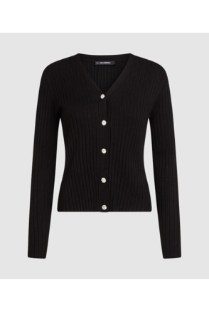 K BUTTON KNIT CARDIGAN