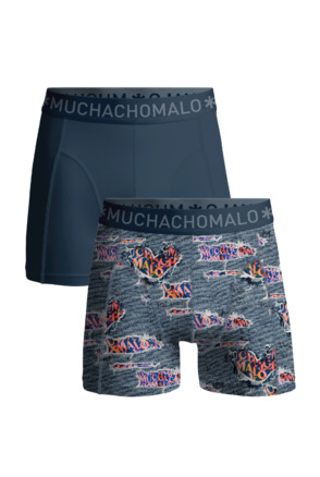 Heren 2-Pack Print/Grey