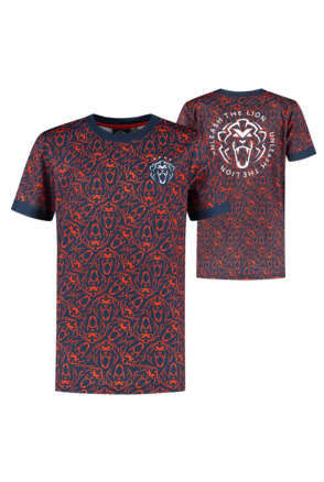 Kids - Orange Lion Sportshirt - Unleash The Lion