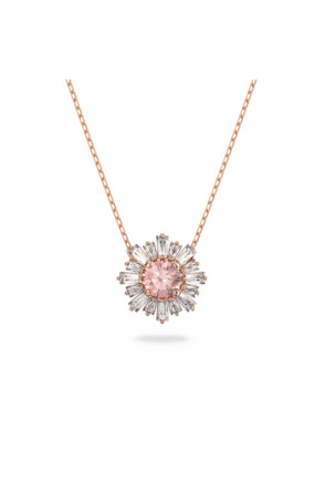 Idyllia E Florere Pendant Medium Rose Gold shiny Fancy Morganite White