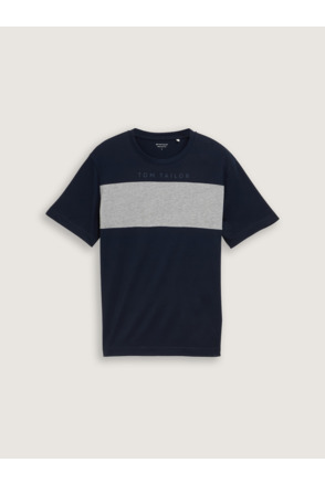T-shirt met logo-opdruk