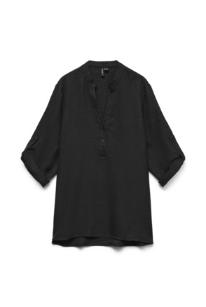 Loose Fit V-Neck 3/4 Sleeves (3/4)