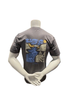 M EU Poplar Hill Grafisch SS Shirt