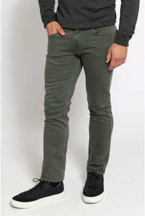Suitable Kant Jeans Groen