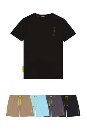 BASIS ZWEMMEN CAPSULE T-SHIRT MANNEN