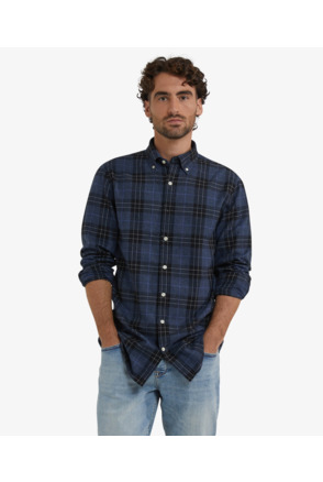 Flannel Check Shirt 100% Cotton Heren