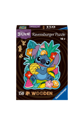 Ravensburger houten puzzel Disney Stitch - Legpuzzel - 150 stukjes
