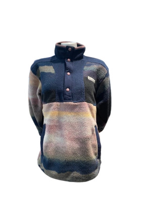 SUNSET CANYON FS PRINTED HALF SNAP