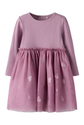 Normale pasvorm ronde hals lange mouwen (L/S) Meisjes