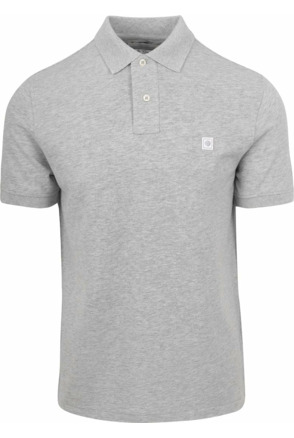 King Essentials The Rene Poloshirt Grijs