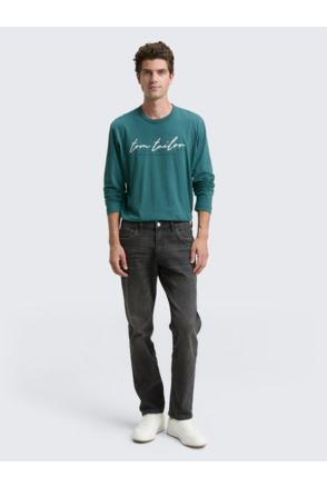 Shirt met lange mouwen en logoprint