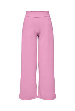 Wide Leg Fit Broek met hoge taille en wijde pijpen