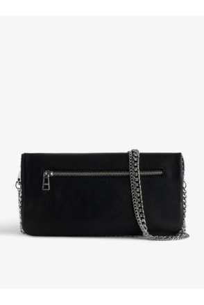 ROCK GRAINED LEATHER   STUDS