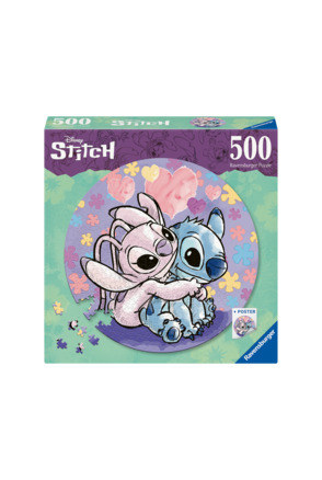 Ravensburger Round puzzle Disney Stitch - Legpuzzel - 500 stukjes
