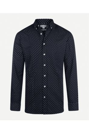 Printed Indigo Shirt