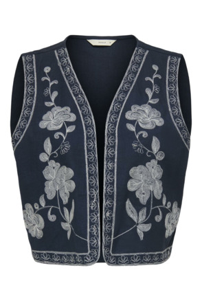 Regular Fit V-Neck Sleeveless (S/L) Elegant regular fit vest met V-hals voor de zomer