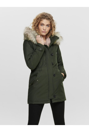 Hood w. Detachable synthetic fur edge Long Sleeves (L/S)