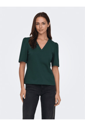 ONLANIE SS V-NECK TOP PNT