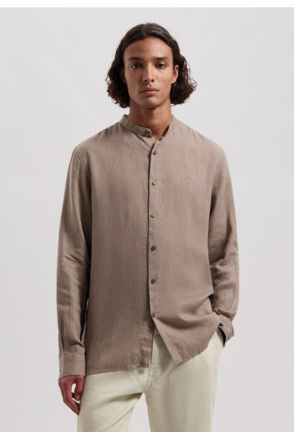 The Jagger Mao Shirt Linen