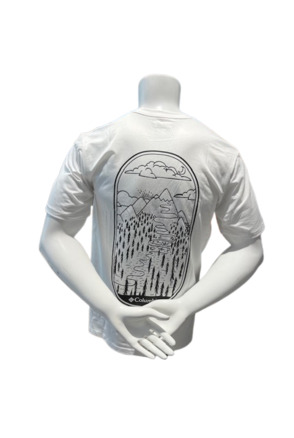 M EU Poplar Hill Grafisch SS Shirt