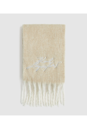 K/KONTRAST KNIT SCARF