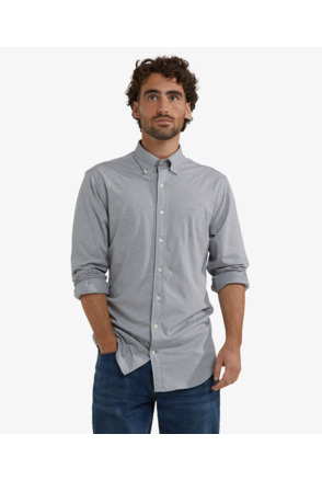 Stretch Pique Shirt Heren