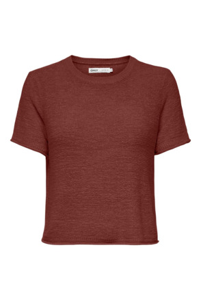 Regular Fit O-Neck Short Sleeves (S/S) Gebreide top