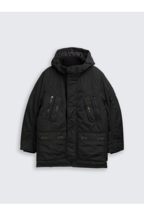 Parka met afneembare capuchon