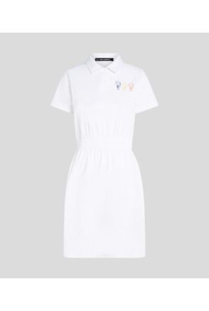 IKON TRIO PRINTED POLO DRESS